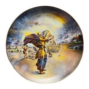 Noah and the Ark Plate V in The Creation Series by Yiannis Koutsis 1977